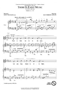 There Is Faint Music (SATB)