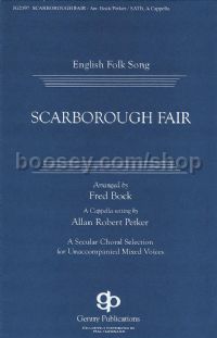 Scarborough Fair for SATB choir