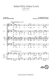 Infant Holy, infant Lowly (SATB)