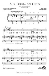 A la Puerta del Cielo (3-Part Choir)