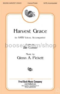 Harvest Grace for SATB choir