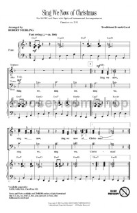 Sing We Now of Christmas (SATB)