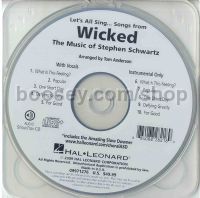 Let's All Sing Songs from Wicked (Performance/Accompaniment CD)