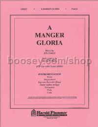 A Manger Gloria - orchestration (score & parts)