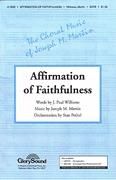 Affirmation of Faithfulness for SATB choir