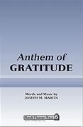 Anthem of Gratitude for SATB choir