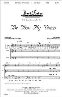 Be Thou My Vision for TTBB choir