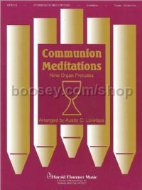 Communion Meditations for organ