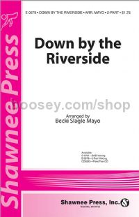 Down by the Riverside for 2-part voices