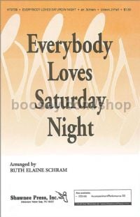 Everybody Loves Saturday Night for 2-part voices