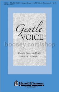 Gentle Voice for SATB & violin
