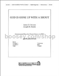 God is Gone Up with a Shout - orchestration (score & parts)
