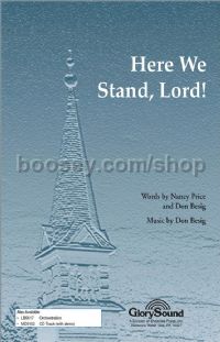 Here We Stand, Lord for SATB choir