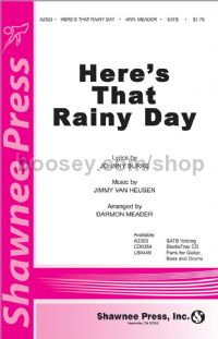 Here's that Rainy Day for SATB choir