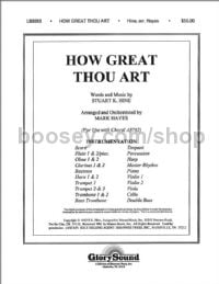 How Great Thou Art - orchestra (score & parts)