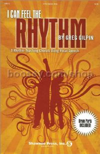 I Can Feel the Rhythm for 4-part vocal speech book