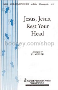 Jesus, Jesus Rest Your Head for 2-part voices