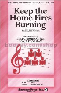 Keep the Home Fires Burning for SATB choir
