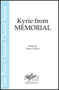 Kyrie from Memorial - SATB choir