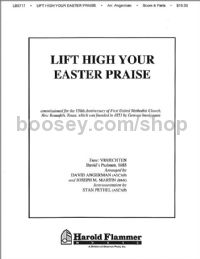 Lift High Your Easter Praise - brass accompaniment (set of parts)