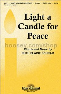Light a Candle for Peace for SATB choir