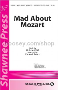 Mad About Mozart for SAB choir