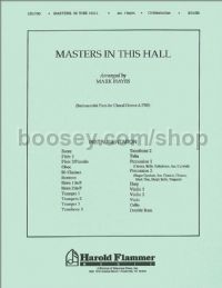 Masters in This Hall - orchestration (score & parts)