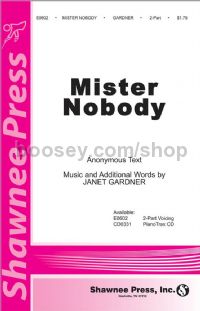 Mister Nobody for 2-part voices