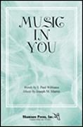 Music in You for SATB choir