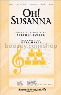 Oh! Susanna for 2-part voices