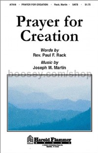 Prayer for Creation for SATB choir
