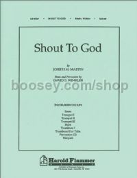 Shout to God - brass accompaniment (set of parts)