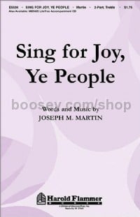 Sing for Joy, Ye People for 2-part voices