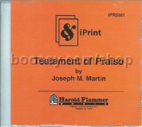 Testament of Praise - orchestra (CD-ROM)