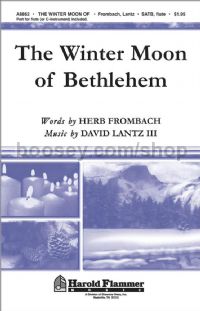 The Winter Moon of Bethlehem for SATB with C-instrument