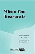 Where Your Treasure Is for 2-part voices & flute