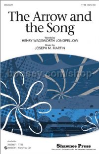 The Arrow and the Song for TTBB choir