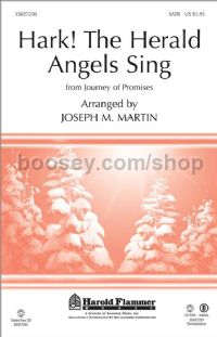 Hark! The Herald Angels Sing for SATB choir
