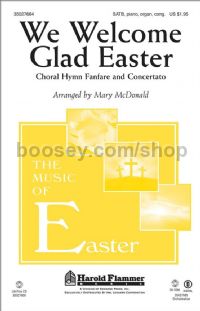 We Welcome Glad Easter for SATB choir