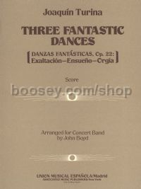 Three Fantastic Dances Op. 22 - Concert Band (Full Score)