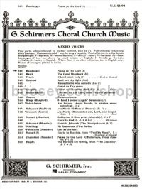 Praise Ye The Lord (Psalm 150) SATB & Soprano Solo
