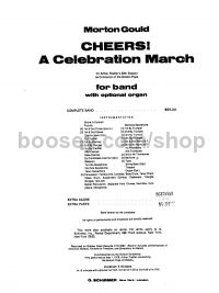 Cheers! A Celebration March - Concert Band (Full Score)
