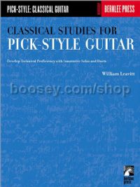 Classical Studies for Pick-Style Guitar, Vol. 1