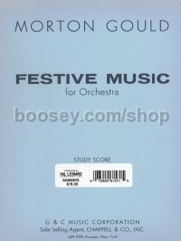 Festive Music (Full Score)