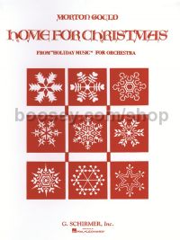 Home for Christmas (Holiday Music for Orchestral Set A) (Score & Parts)
