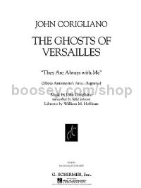 They Are Always With Me From Ghosts Of Versailles - Soprano & Piano