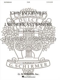 I Wonder As I Wander (Christopher Keith) SAB & Flute