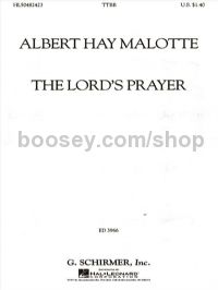 The Lord's Prayer - TTBB A Cappella