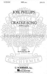 A Cradle Song - SATB A Cappella