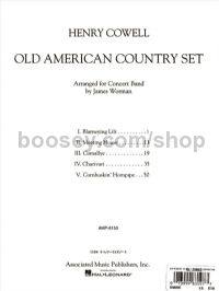 Old American Country Set - Concert Band (Full Score)